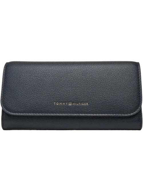Carteira Tommy Hilfiger Azul Escuro com Bandeira - Kiabi Carteira Tommy Hilfiger Azul Escuro com Bandeira - Kiabi