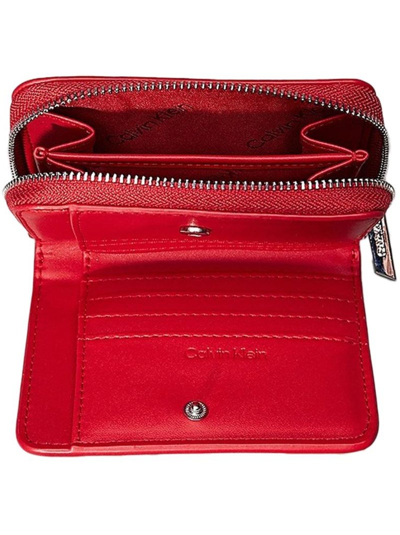 Carteira Vermelha Calvin Klein Jeans para Mulher Vermelho - Kiabi