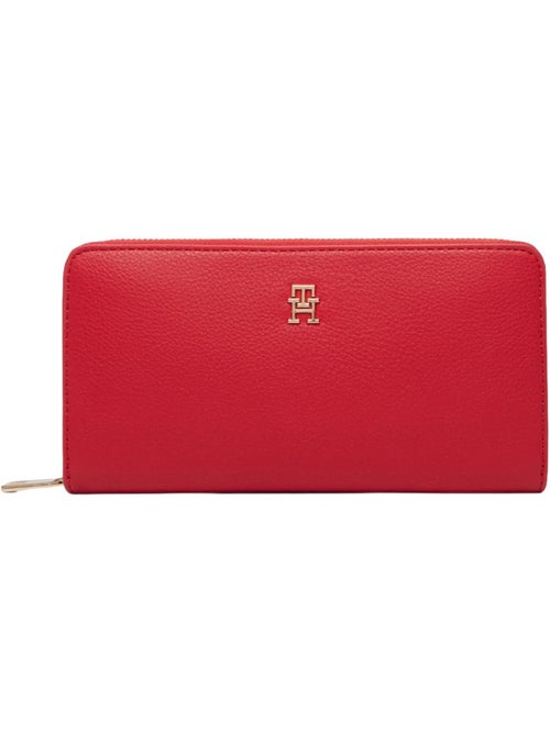 Carteira vermelha tommy hilfiger icon para mulher - Kiabi