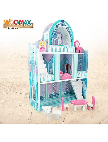 Casa de bonecas de madeira WOOMAX