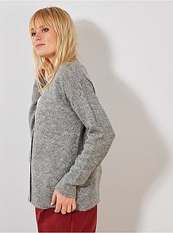 Casaco 2 em 1 ajurado - Kiabi