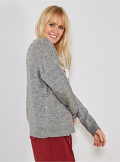 Casaco 2 em 1 ajurado - Kiabi