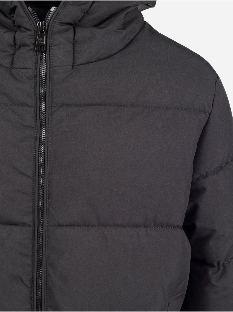 Casaco acolchoado - boom kids Preto - Kiabi