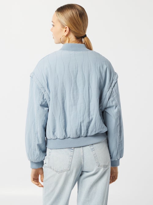 Casaco acolchoado 2 em 1 com mangas amovíveis - Kiabi