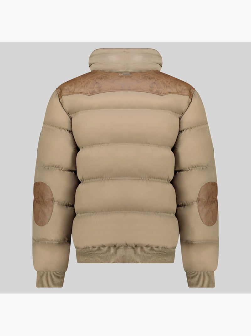 Casaco acolchoado abramovitch – geographical norway Bege - Kiabi