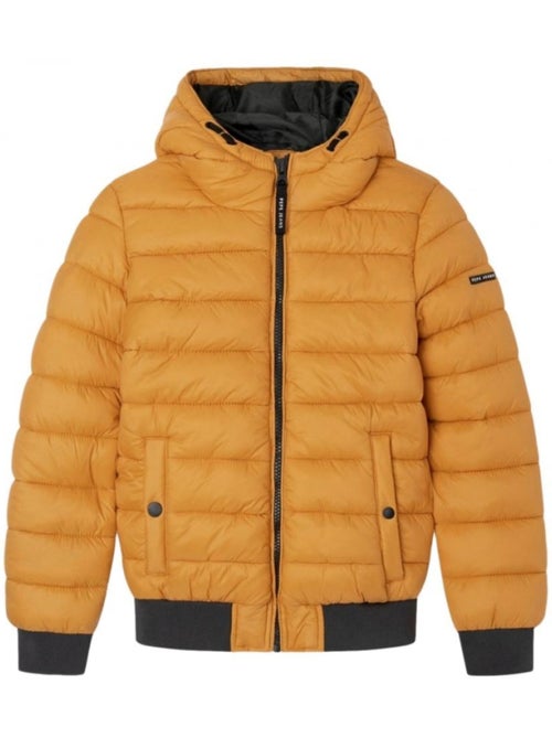 Casaco Acolchoado Amarelo para Menino Pepe Jeans Alexander - Kiabi Casaco Acolchoado Amarelo para Menino Pepe Jeans Alexander - Kiabi
