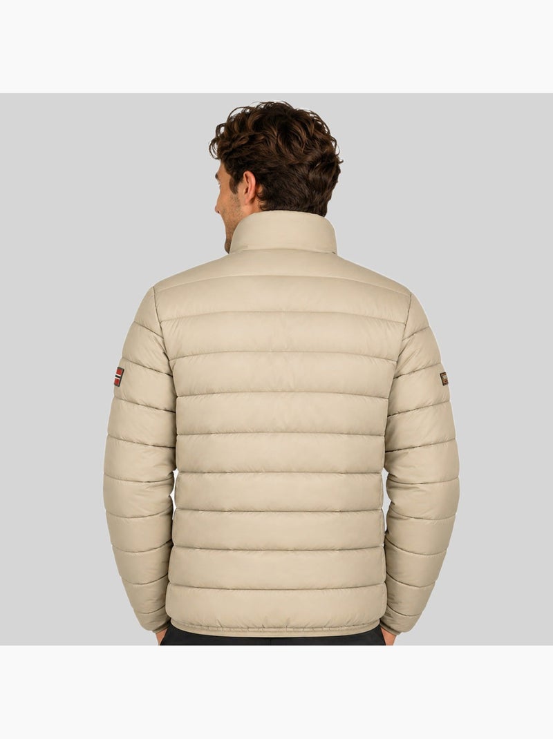 Casaco acolchoado amigoflag basic – geographical norway Bege - Kiabi