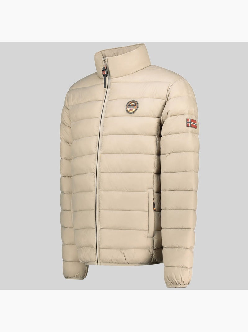 Casaco acolchoado amigoflag basic – geographical norway Bege - Kiabi