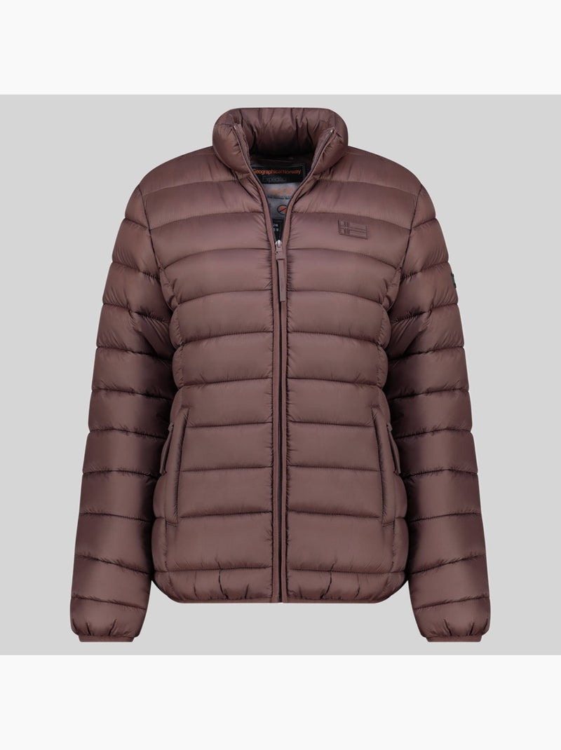 Casaco acolchoado atichoko basic – geographical norway Castanho-escuro - Kiabi
