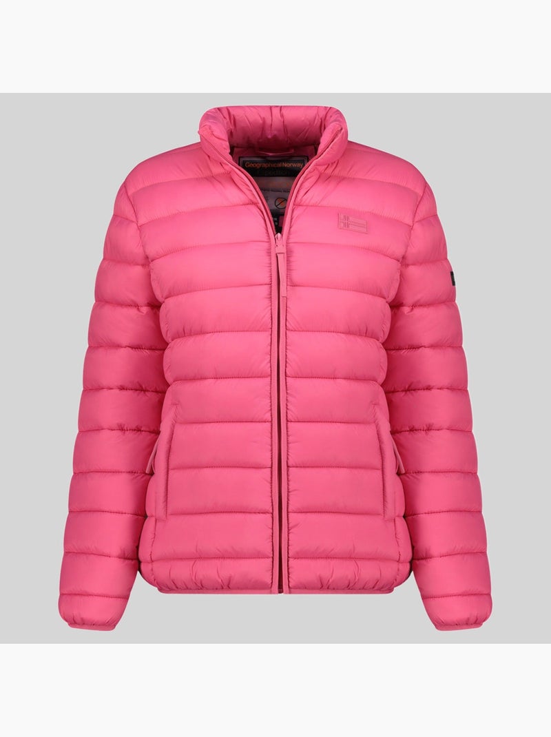 Casaco acolchoado atichoko basic – geographical norway Rosa-fluo - Kiabi