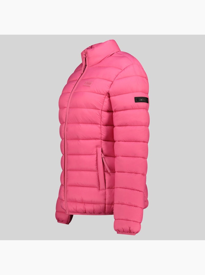 Casaco acolchoado atichoko basic – geographical norway Rosa-fluo - Kiabi