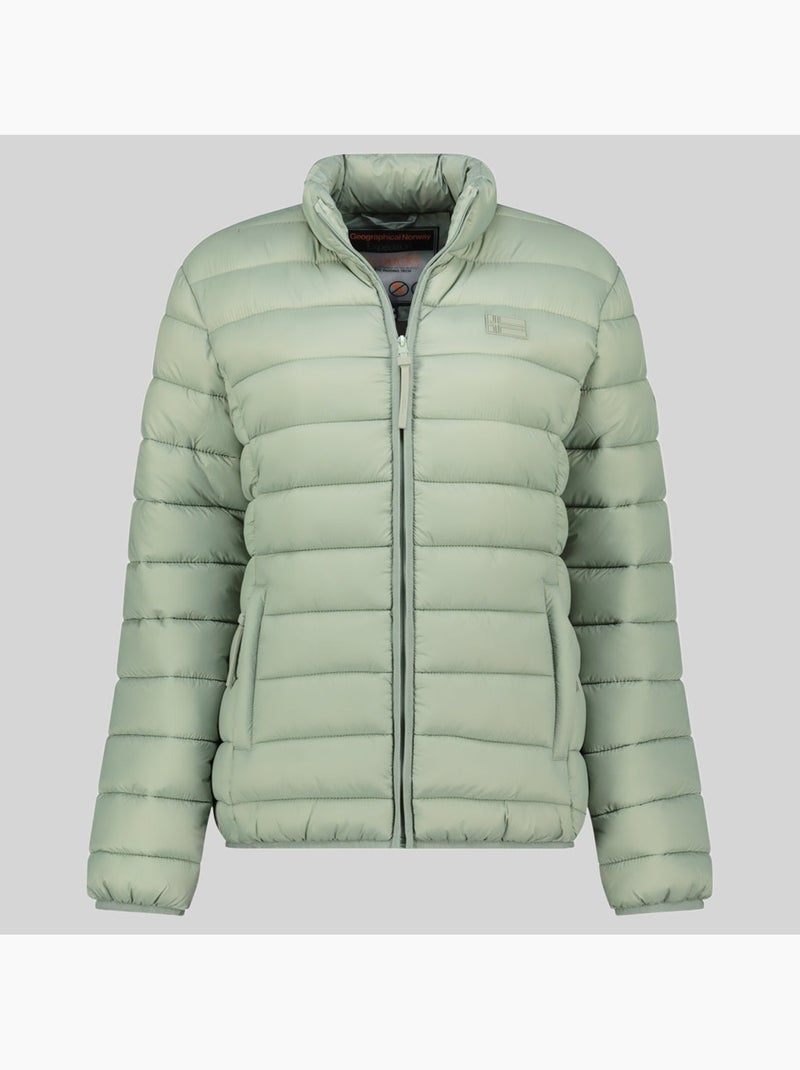 Casaco acolchoado atichoko basic – geographical norway Verde pastel - Kiabi