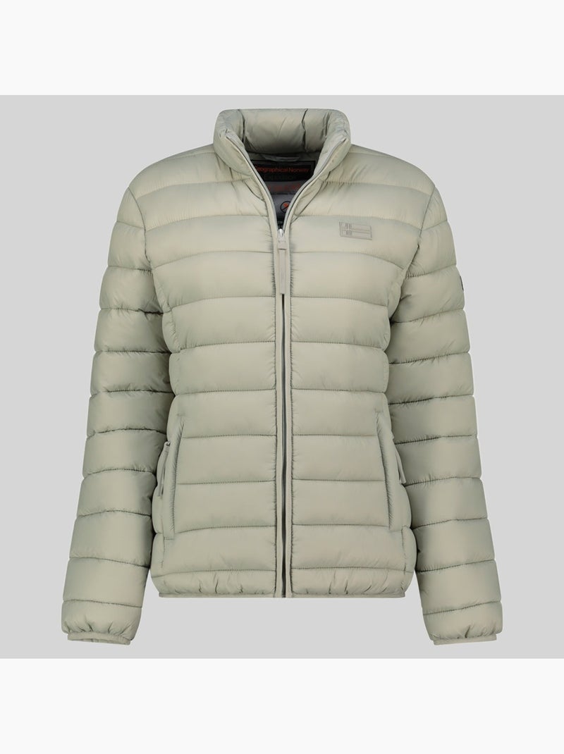 Casaco acolchoado atichoko basic – geographical norway Verde sálvia - Kiabi