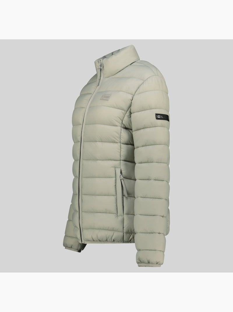 Casaco acolchoado atichoko basic – geographical norway Verde sálvia - Kiabi