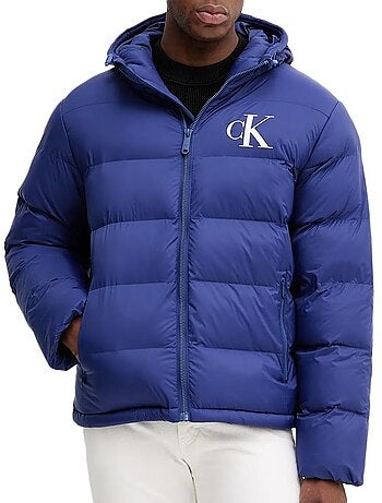 Casaco Acolchoado Azul Calvin Klein Jeans para Homem LV04RD528G
