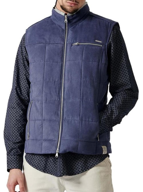 Casaco acolchoado azul kaporal milio para homem - Kiabi