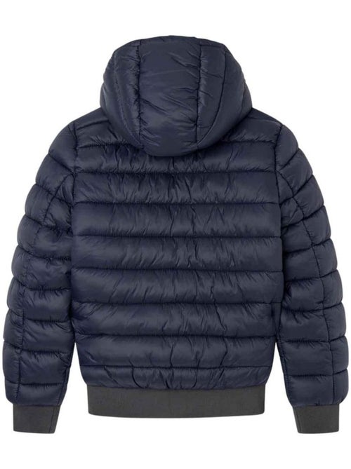 Casaco Acolchoado Azul Marinho para Menino Pepe Jeans Alexander - Kiabi Casaco Acolchoado Azul Marinho para Menino Pepe Jeans Alexander - Kiabi
