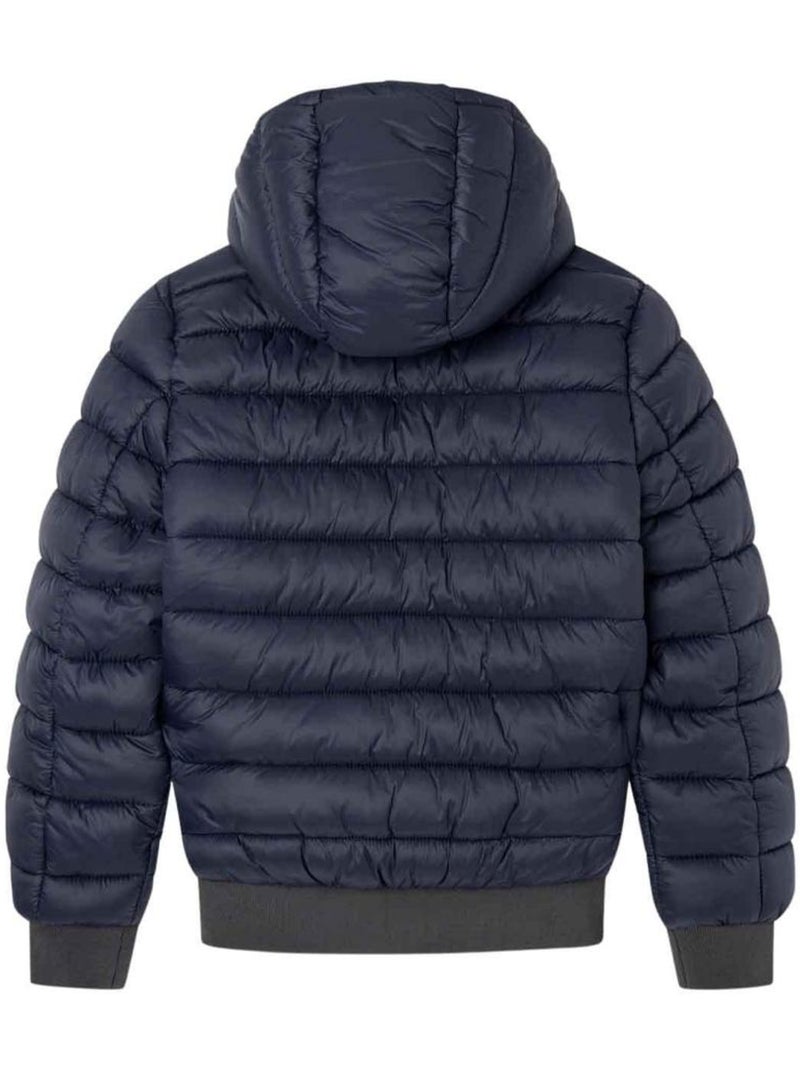 Casaco Acolchoado Azul Marinho para Menino Pepe Jeans Alexander Azul-marinho - Kiabi