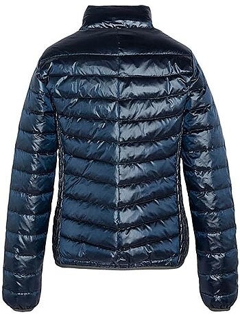 Casaco Acolchoado Azul Marinho Schott BAKERSHW para Mulher