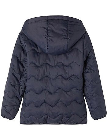 Casaco Acolchoado Azul para Menina Name It Maggy