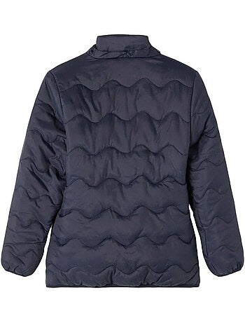 Casaco Acolchoado Azul para Menina Name It Maggy