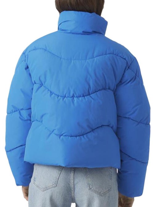 Casaco Acolchoado Azul para Mulher Vero Moda Wave - Kiabi Casaco Acolchoado Azul para Mulher Vero Moda Wave - Kiabi