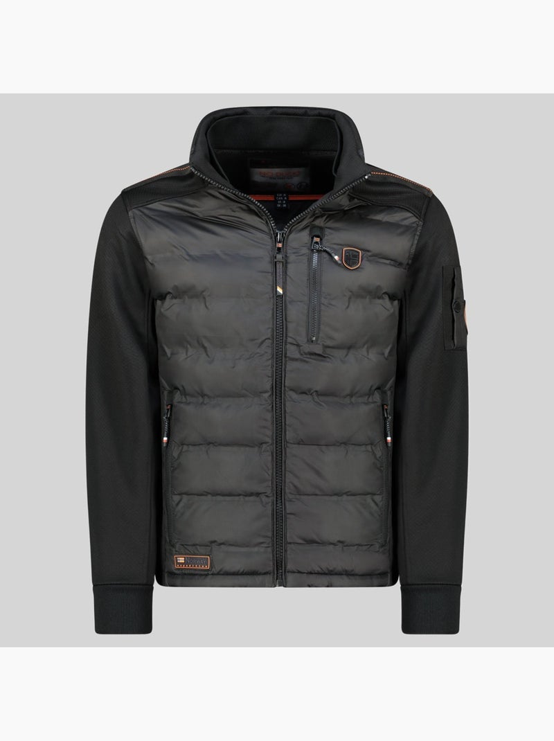 Casaco acolchoado balaska – geographical norway Preto - Kiabi