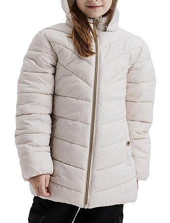 Casaco Acolchoado Bege para Menina Name it Monay 13227825