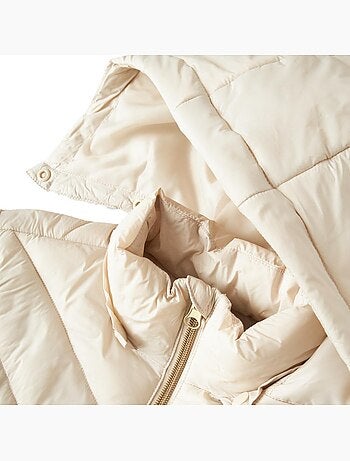 Casaco Acolchoado Bege para Menina Name it Monay 13227825