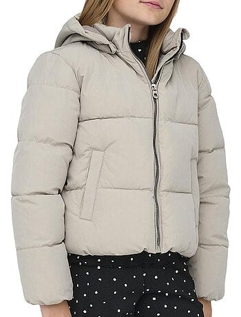 Casaco Acolchoado Bege para Menina Only Dolly