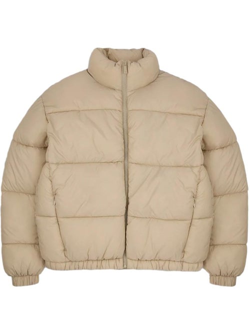 Casaco acolchoado bege teddy smith breamer para mulher - Kiabi