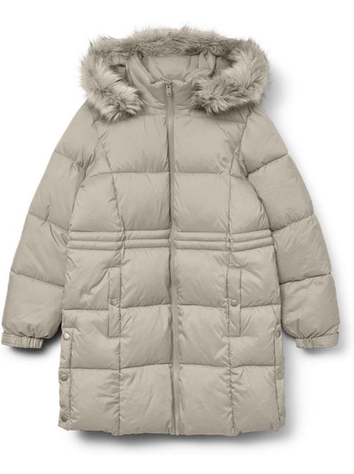 Casaco acolchoado bege vero moda pinar para mulher - Kiabi