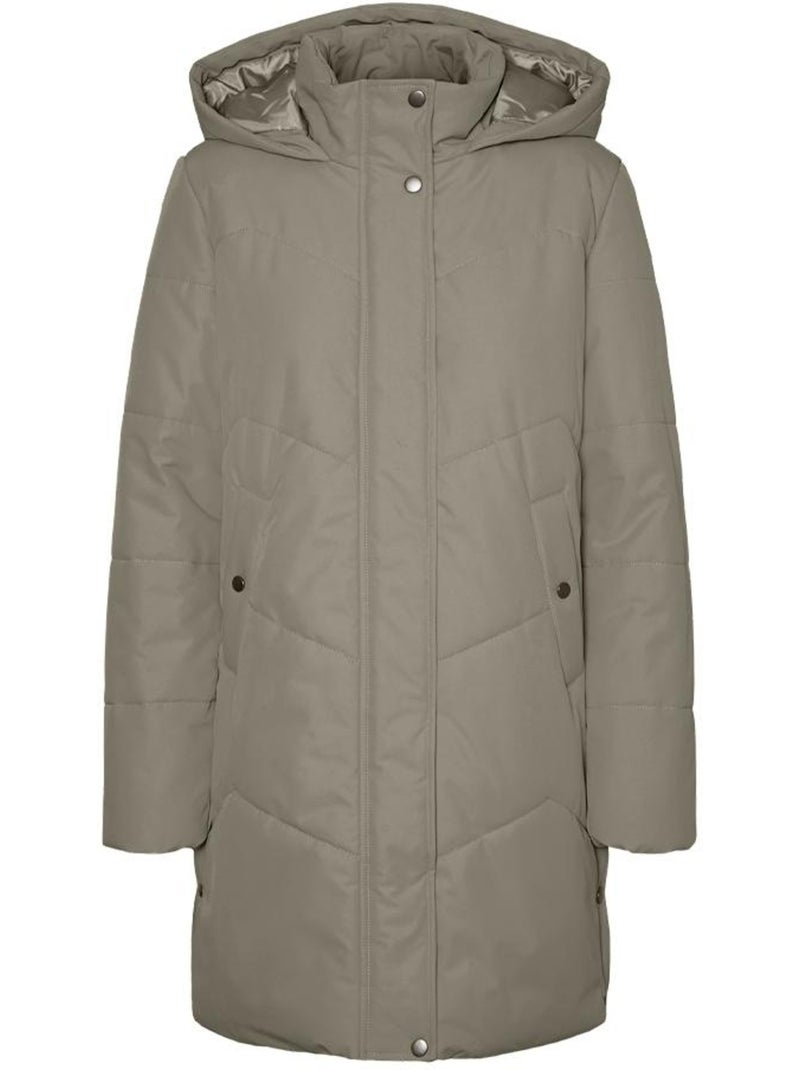 Casaco Acolchoado Bege Vero Moda Willa para Mulher Bege - Kiabi