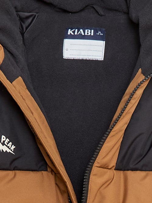 Casaco acolchoado bicolor - Kiabi