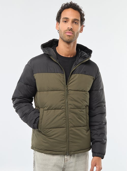 Casaco acolchoado bicolor 'JJ Rebel' - Kiabi