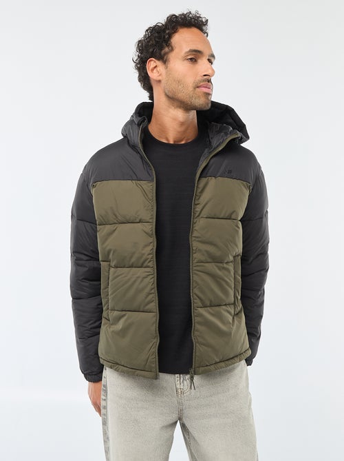 Casaco acolchoado bicolor 'JJ Rebel' - Kiabi