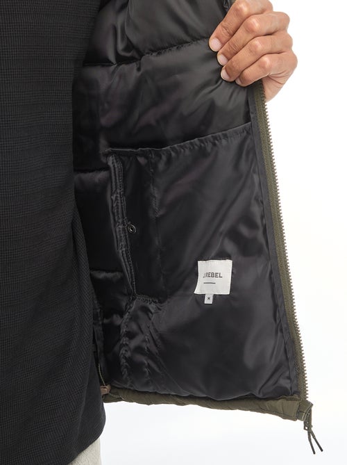 Casaco acolchoado bicolor 'JJ Rebel' - Kiabi