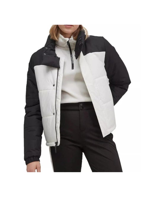 Casaco Acolchoado Branco Feminino O'Neill Misty - Kiabi