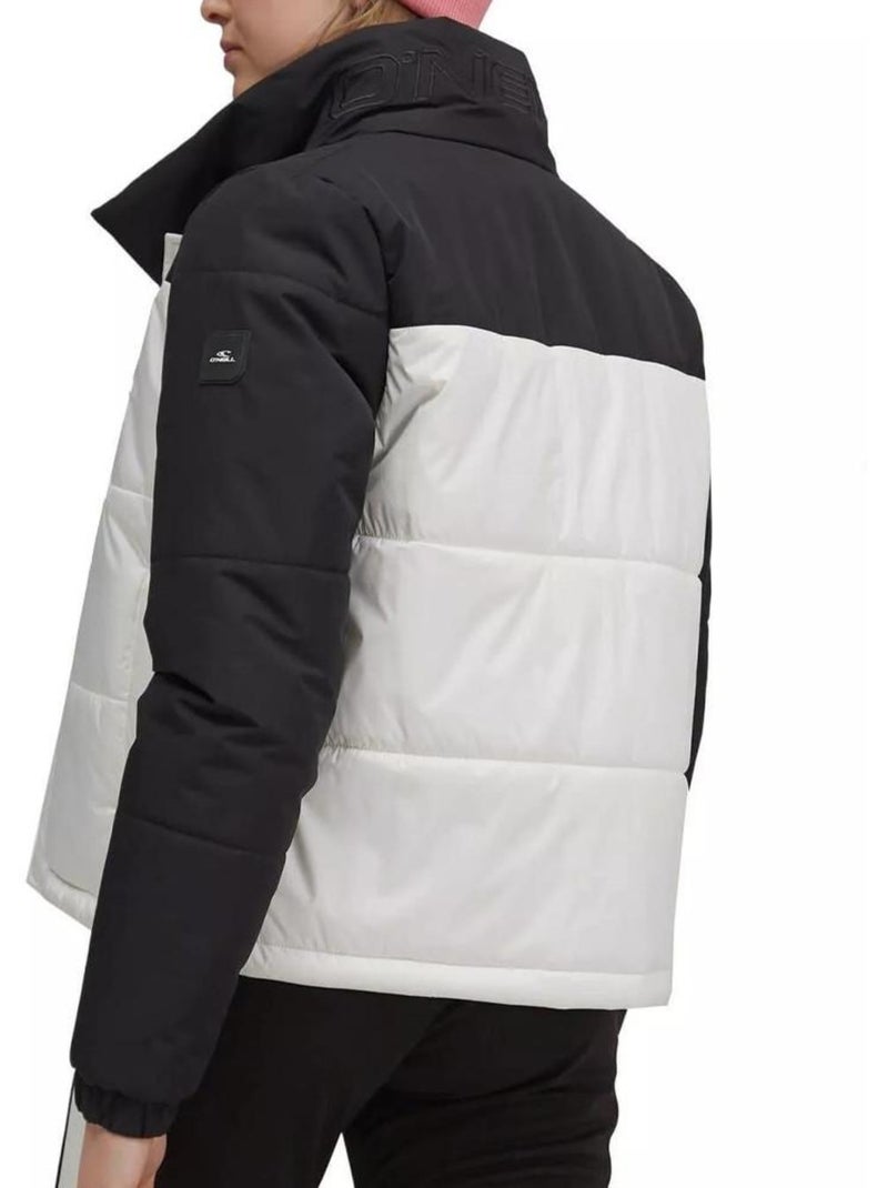 Casaco Acolchoado Branco Feminino O'Neill Misty Branco - Kiabi