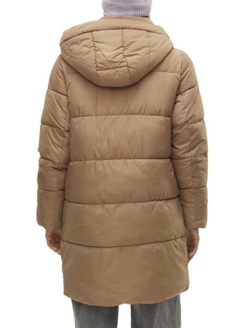 Casaco Acolchoado Camel Feminino Vero Moda Nova - Kiabi Casaco Acolchoado Camel Feminino Vero Moda Nova - Kiabi