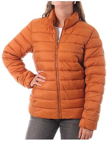 Casaco Acolchoado Camel Teddy Smith Nova para Mulher