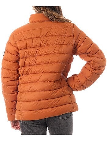 Casaco Acolchoado Camel Teddy Smith Nova para Mulher