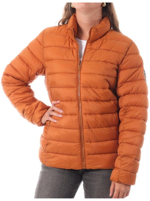 Casaco Acolchoado Camel Teddy Smith Nova para Mulher - Kiabi Casaco Acolchoado Camel Teddy Smith Nova para Mulher - Kiabi