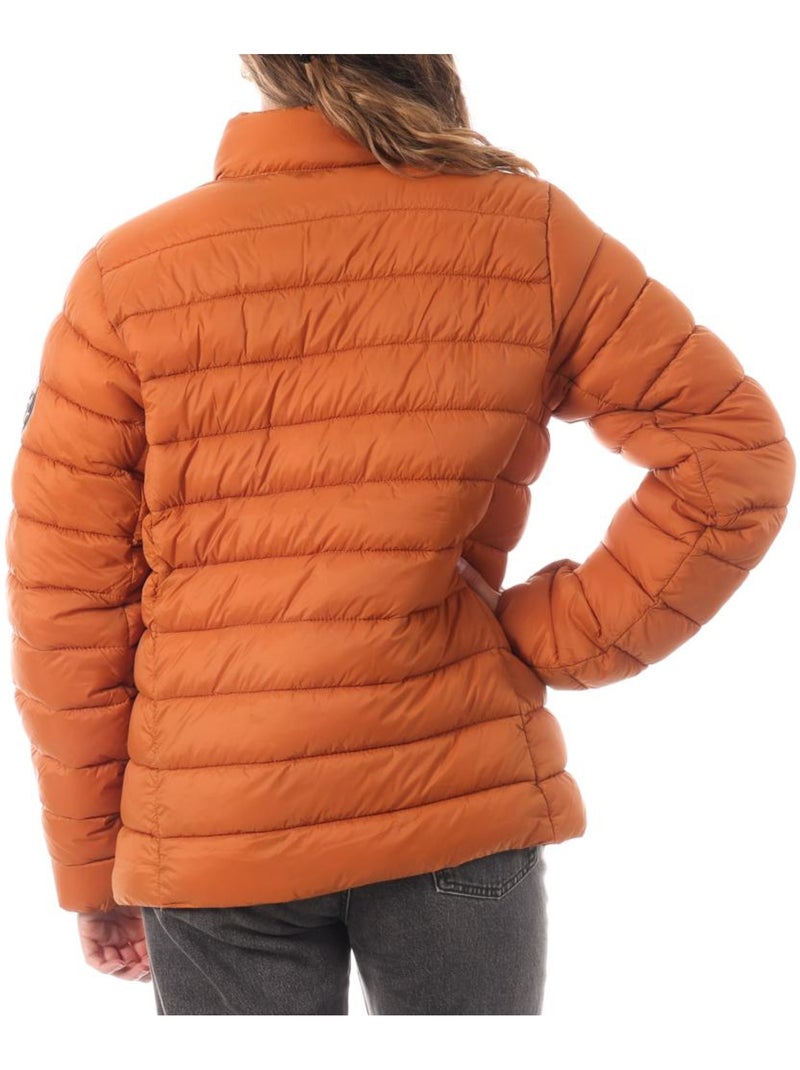 Casaco Acolchoado Camel Teddy Smith Nova para Mulher Castanho-capuccino - Kiabi