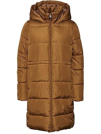 Casaco Acolchoado Castanho Feminino Vero Moda Lucy