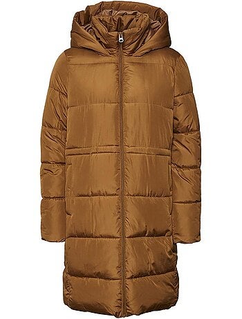 Casaco Acolchoado Castanho Feminino Vero Moda Lucy