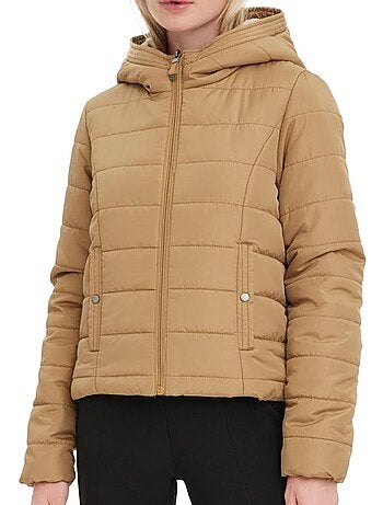 Casaco Acolchoado Castanho Feminino Vero Moda Simone