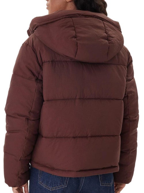 Casaco Acolchoado Castanho Tommy Hilfiger para Mulher DW0DW21625 - Kiabi Casaco Acolchoado Castanho Tommy Hilfiger para Mulher DW0DW21625 - Kiabi