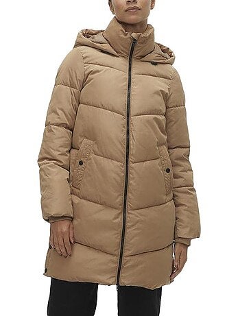 Casaco Acolchoado Castanho Vero Moda Halsey para Mulher