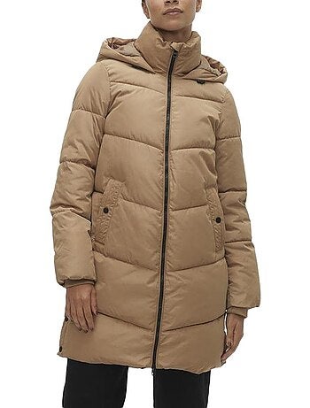 Casaco Acolchoado Castanho Vero Moda Halsey para Mulher